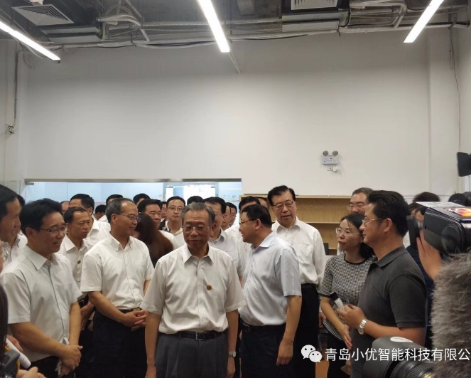 山東省委書記、省長、青島市委書記一行蒞臨我司視察指導(dǎo)工作